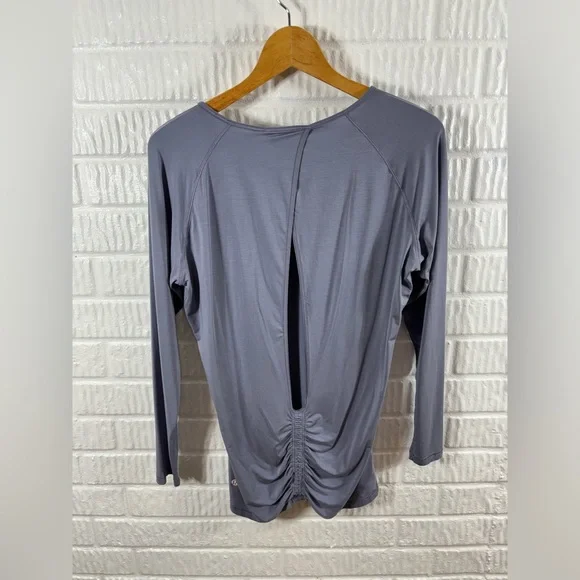 Lululemon Deep Stretch Long Sleeve Cinch Lilac Stone 6 - Picture 3 of 4